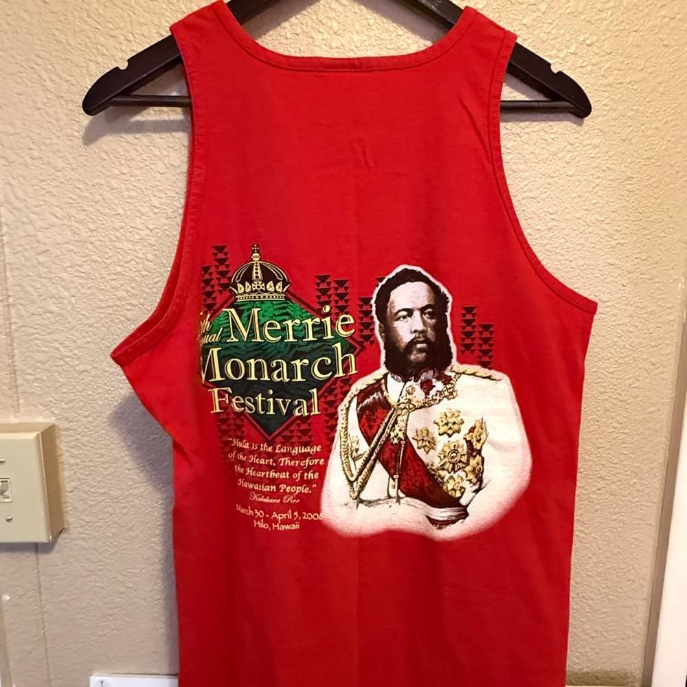 2008 Hawaii Merrie Monarch Festival Sleeveless Size M